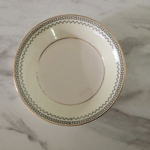 Vintage China Dish with Greek Key Pattern